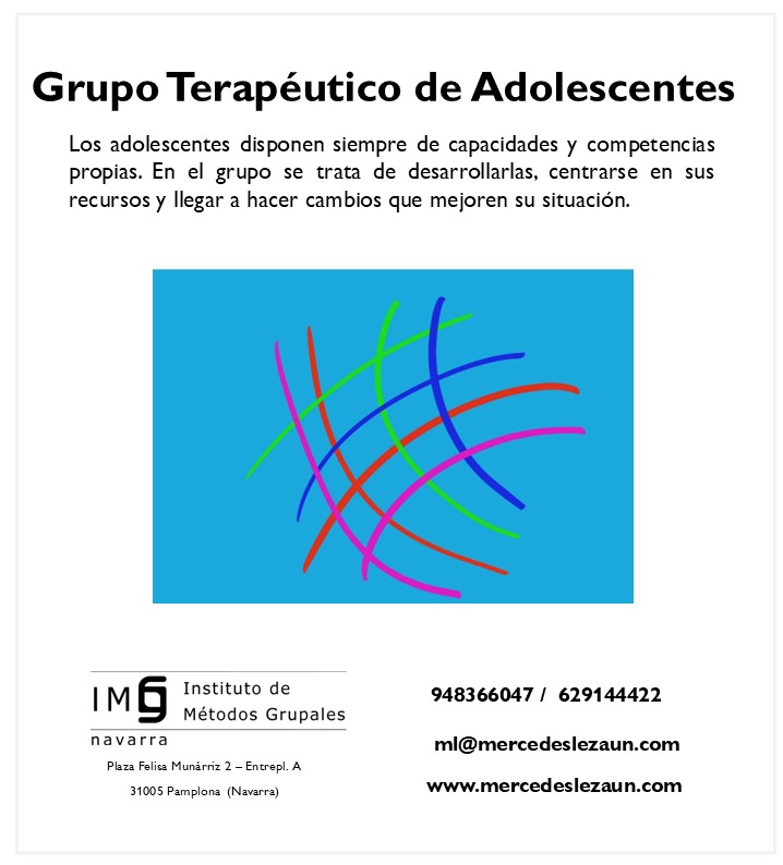 Grupo terapéutico de adolescentes