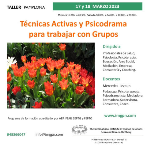 Taller Técnicas Activas y Psicodrama para trabajar con Grupos